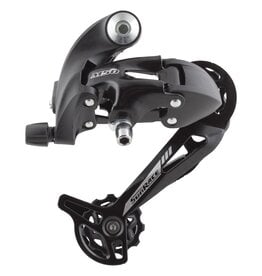 SunRace RDM57 7/8sp Rear Derailleur, Long Cage - Black