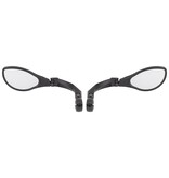 Sunlite Mirror Set, High Impact HD Clamp-On Pair Black