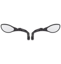 Sunlite Mirror Set, High Impact HD Clamp-On Pair Black