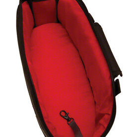 Banjo Brothers Rack Top Bag: Black