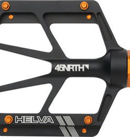 45NRTH 45NRTH Helva Pedals - Platform, Aluminum, 9/16", Black