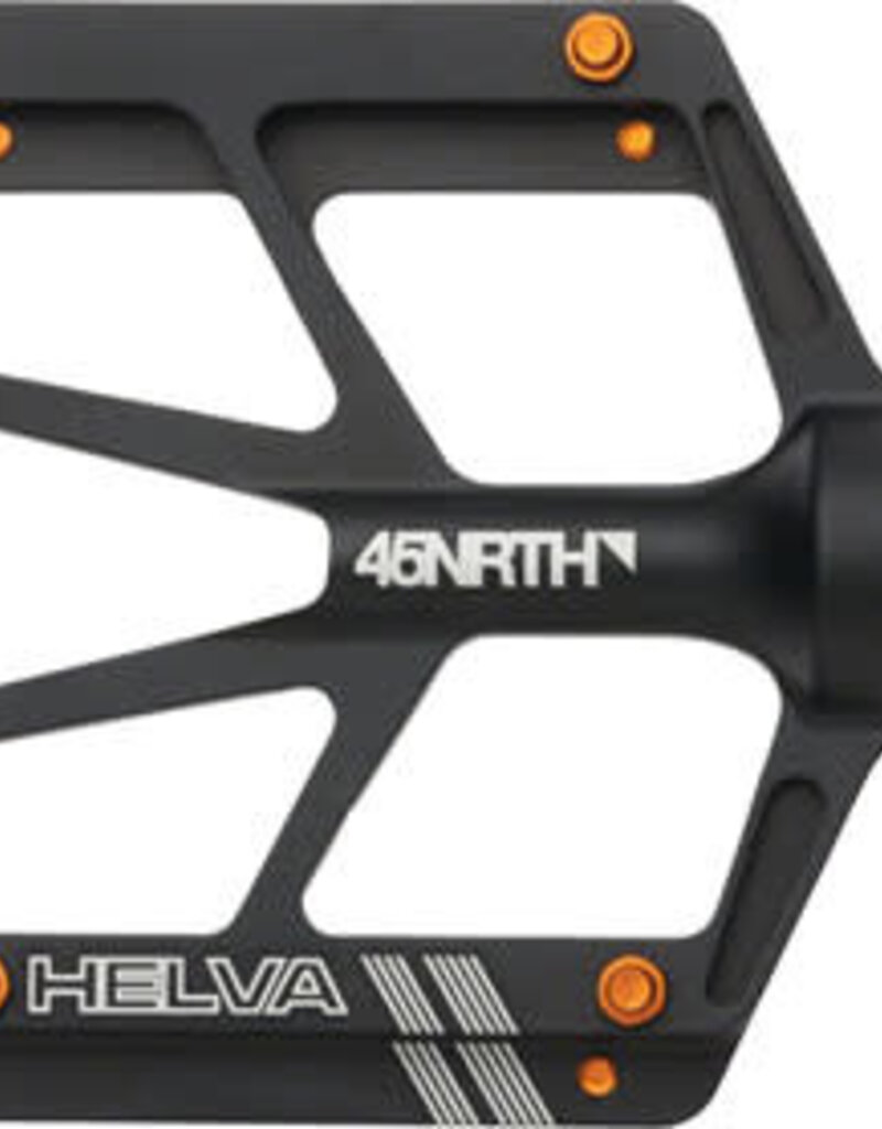45NRTH 45NRTH Helva Pedals - Platform, Aluminum, 9/16", Black