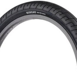 Sunday 20x2.4 Sunday Street Sweeper Tire - Clincher, Wire, Black/Black