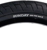 Sunday 20x2.4 Sunday Street Sweeper Tire - Clincher, Wire, Black/Black