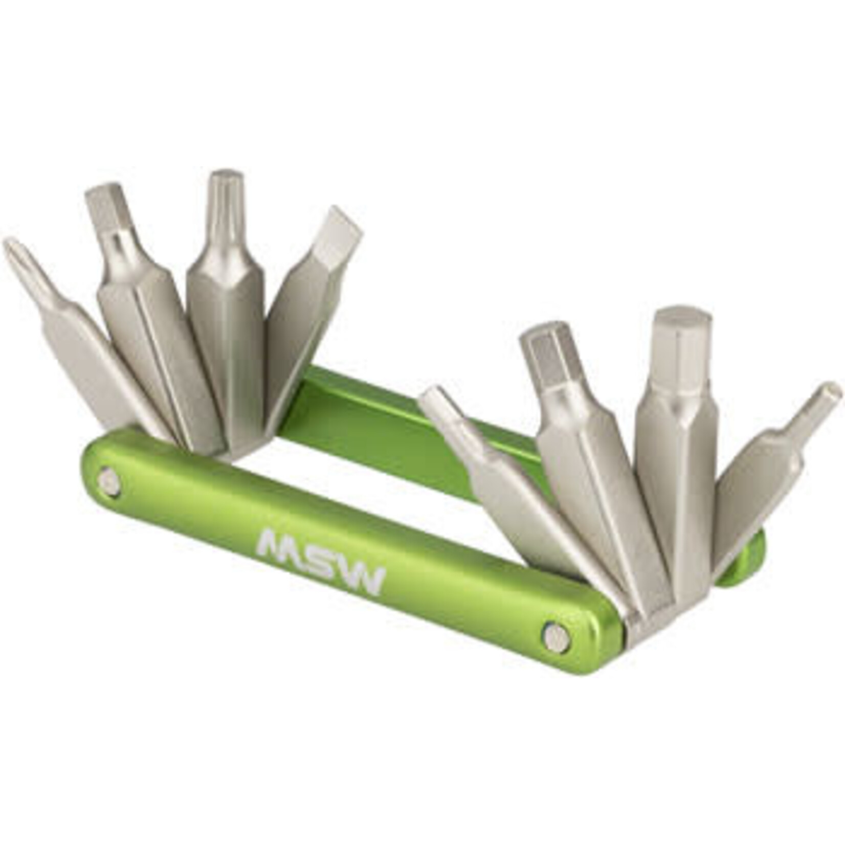 MSW MSW MT-208 Flat-Pack Multi-Tool, 8 Bit (green)