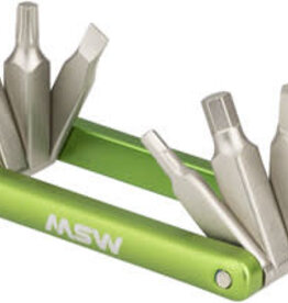 MSW MSW MT-208 Flat-Pack Multi-Tool, 8 Bit (green)