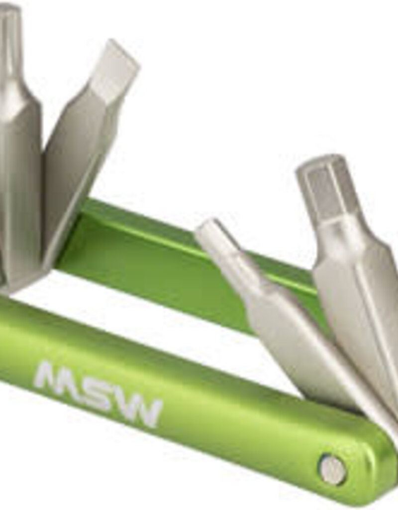 MSW MSW MT-208 Flat-Pack Multi-Tool, 8 Bit (green)