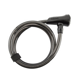 OnGuard Cable Lock 8163 NEON Key Straight 4fx12mm Black