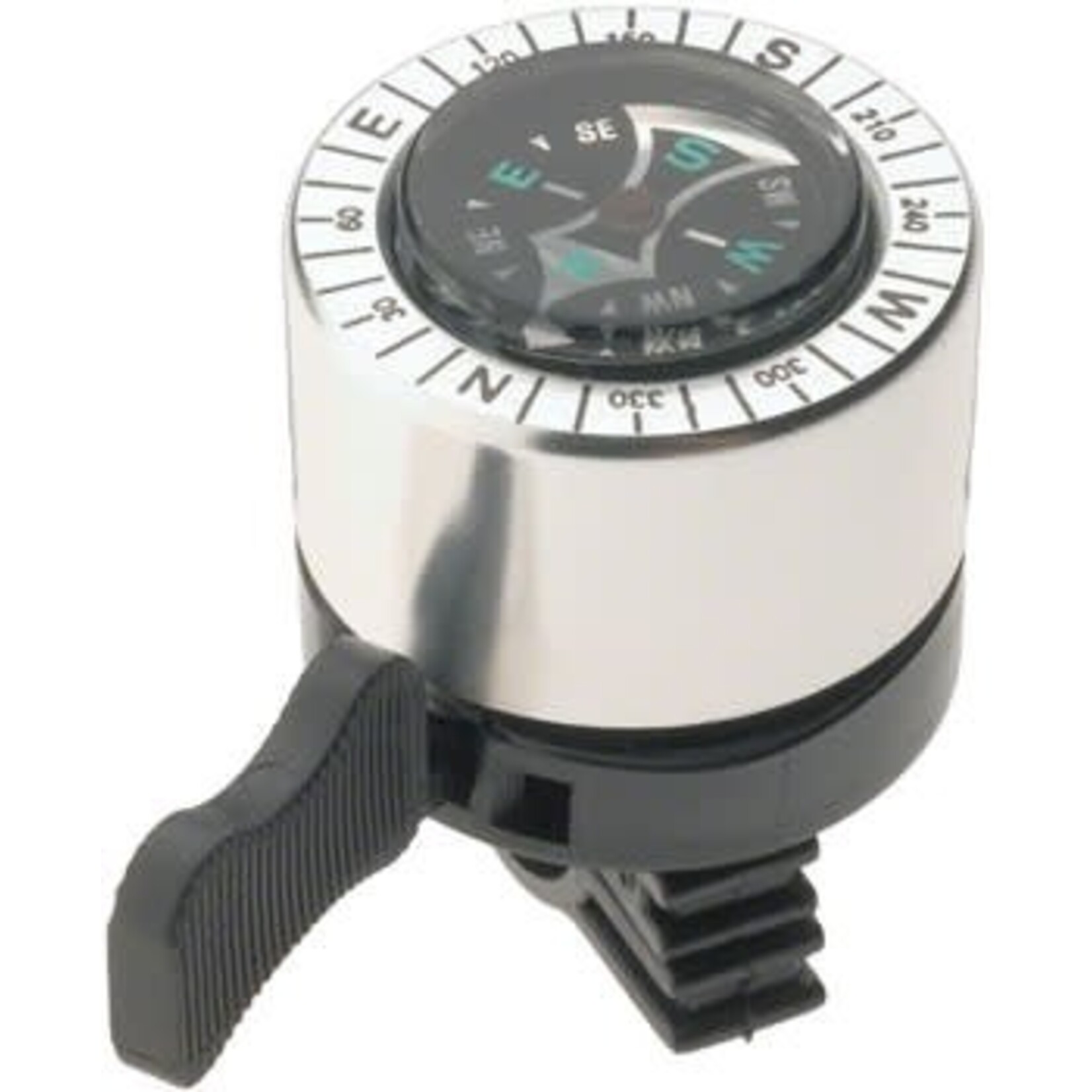 Dimension Compass Bell: Silver/Black