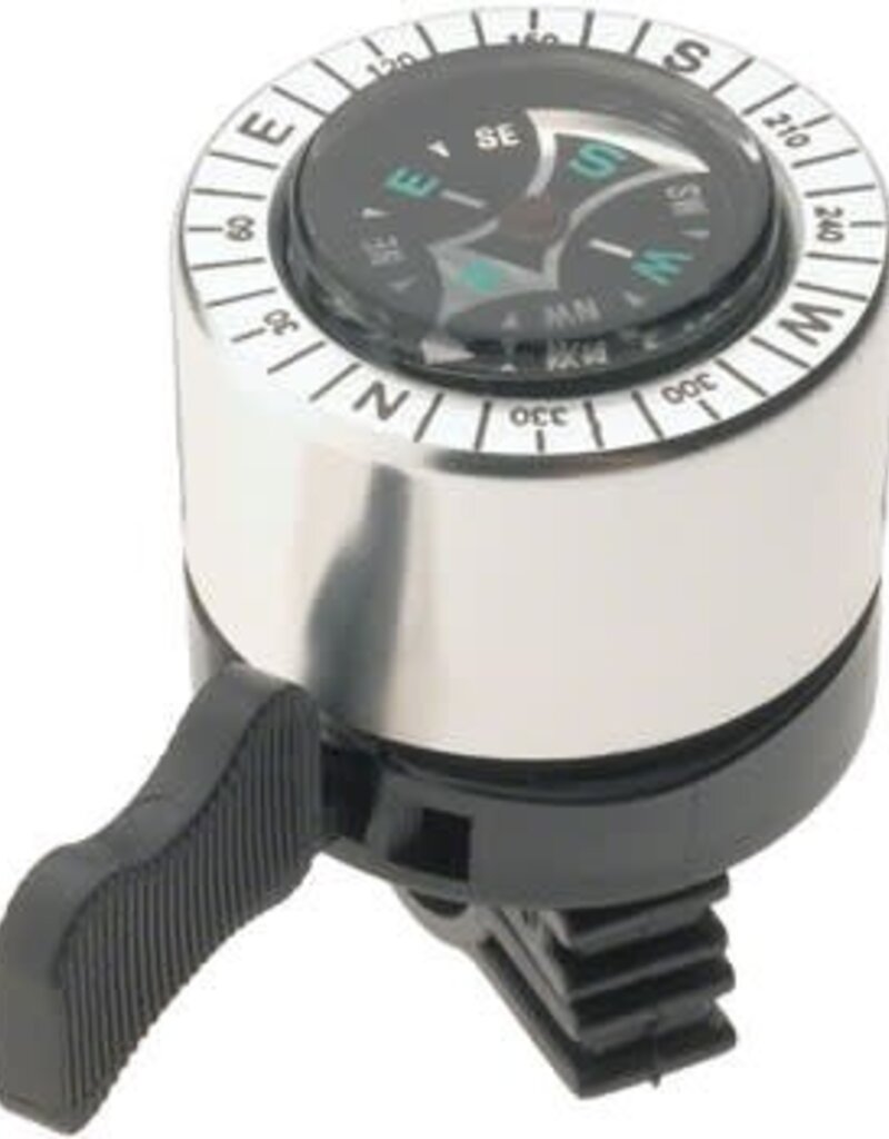 Dimension Compass Bell: Silver/Black