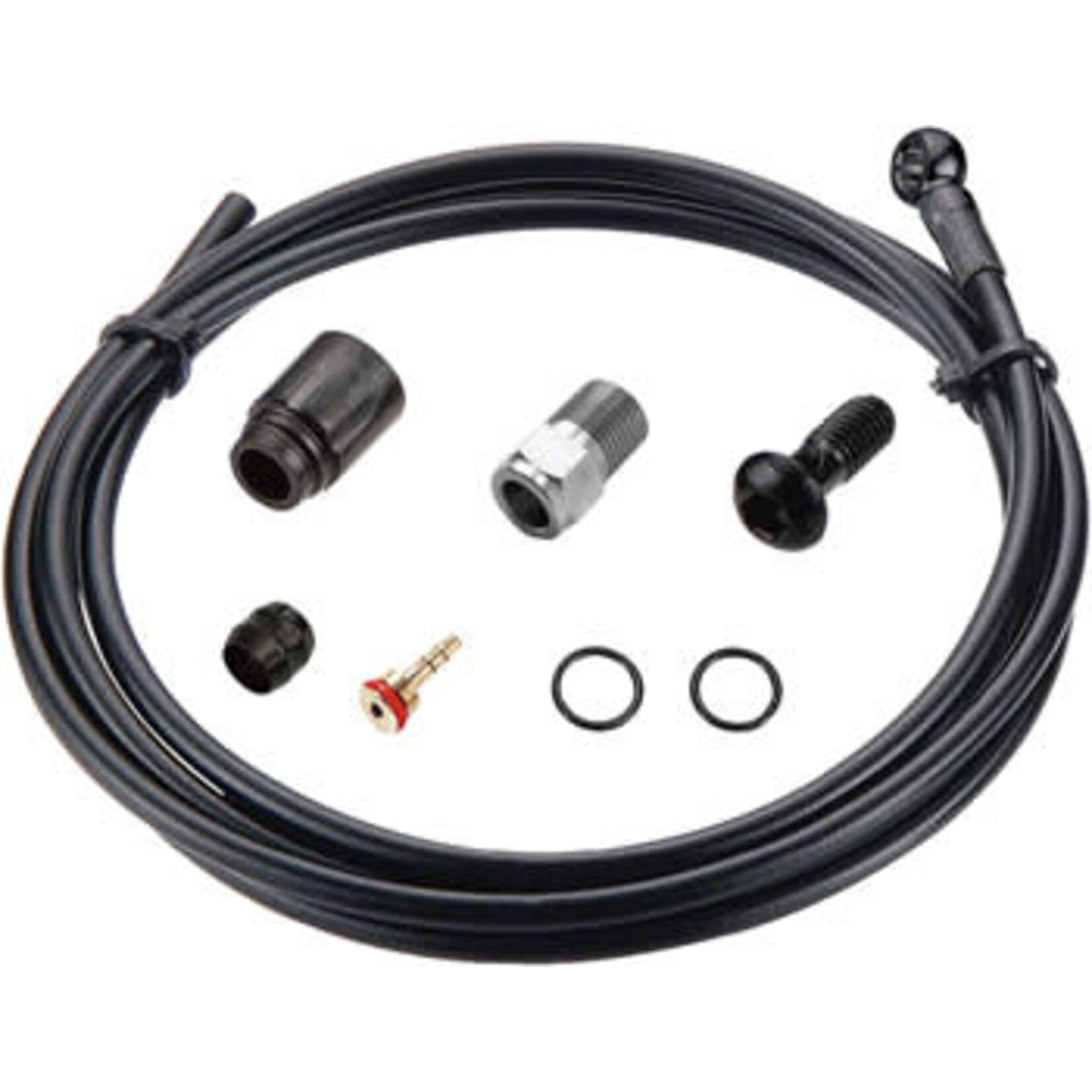 Tektro Tektro #30 Hydraulic Brake Hose Kit - With Banjo Unit, 5.0mm x 2000mm