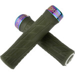 Ergon Ergon GE1 Evo Factory Grips - Frozen Moss/Oil Slick, Lock-On
