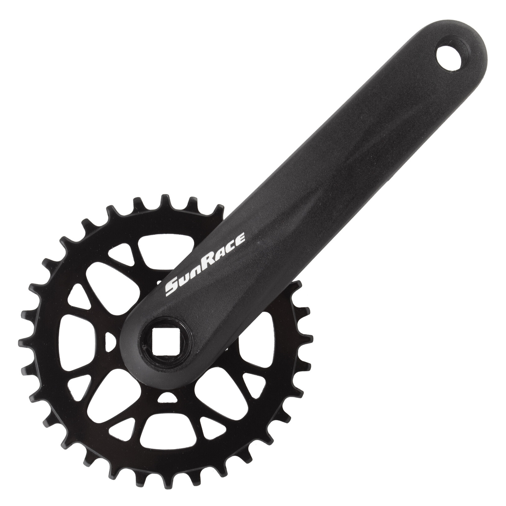 SUNRACE Crankset FCM40U 175x32t Square Taper, Black