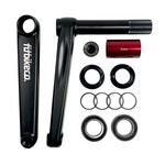 Fit Bike Co Boss-Less 2-Piece Indent Crank 24mm, 175mm, Black