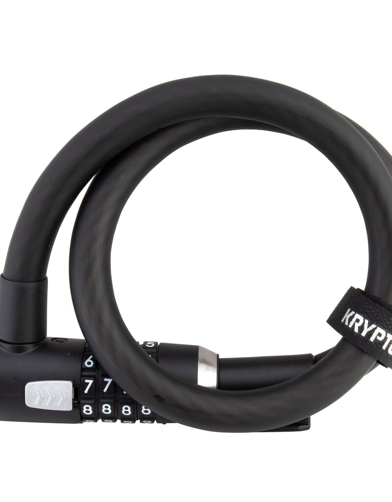 Kryptonite Kryptonite, KryptoFlex 1565, Cable lock, Combination, 15mm, 65cm, 2.1', Black