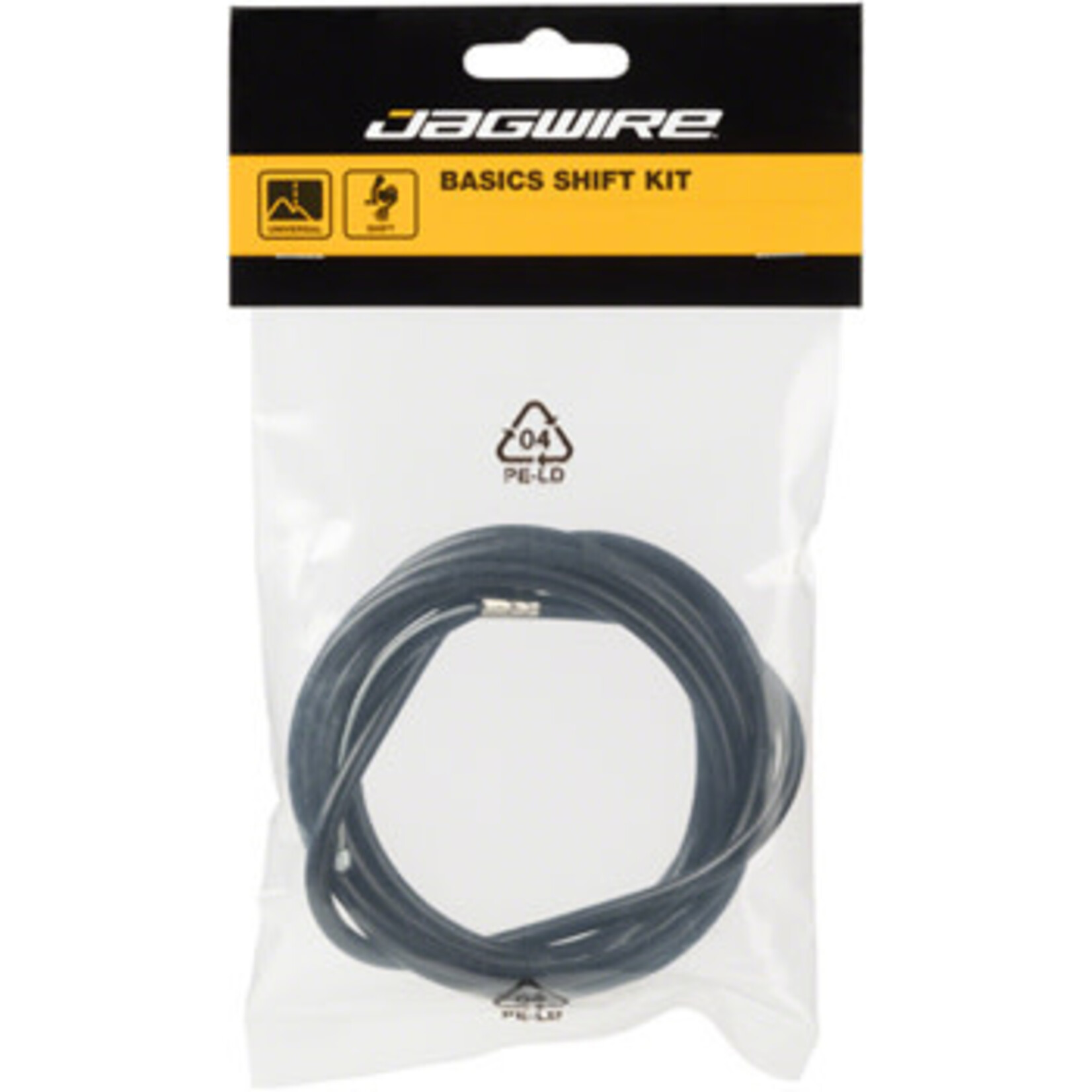 Jagwire Jagwire Basics Shift Cable & Housing, 1780mm SRAM/Shimano Huret/Suntour X-Press, Black