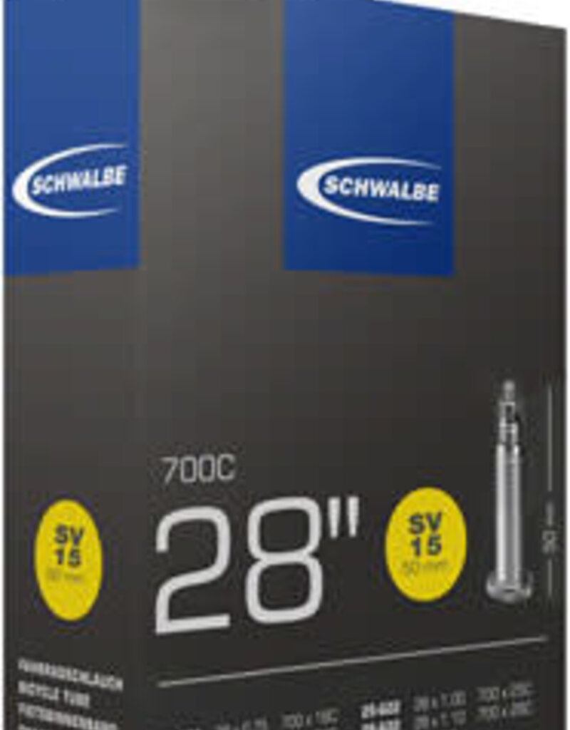 Schwalbe 700x18-28mm Schwalbe Standard Tube, 50mm Presta Valve