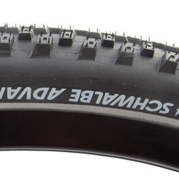 Schwalbe 27.5x2.6 (65-584) Schwalbe Advancer Hybrid SUV Tire, Black-Reflex, Green Compound, Wire, 27.5+