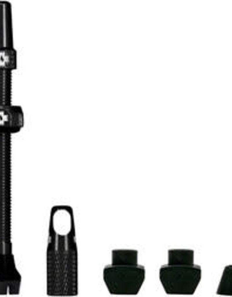Muc-Off Muc-Off V2 Tubeless Valve Kit - Black, 44mm, Pair