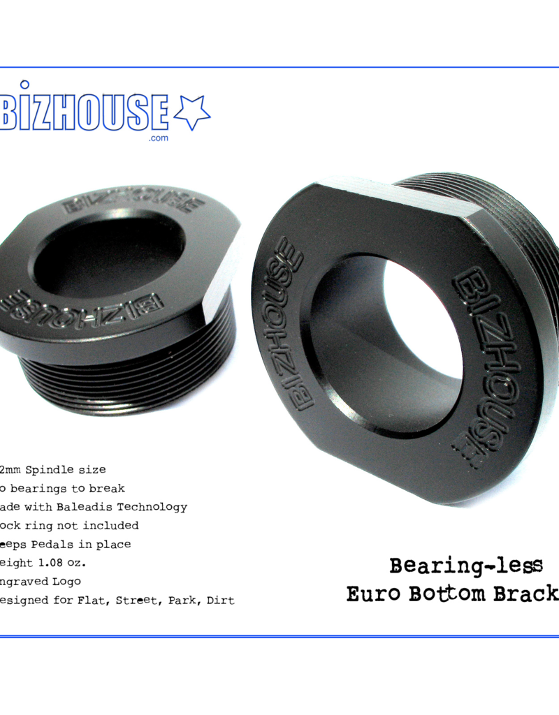 Bizhouse Bizhouse bearing-less bottom bracket (must use lock ring)