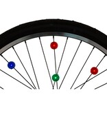 See'Em LED Mini Spoke Lights - 4 Pack - Assorted