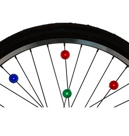 See'Em LED Mini Spoke Lights - 4 Pack - Assorted