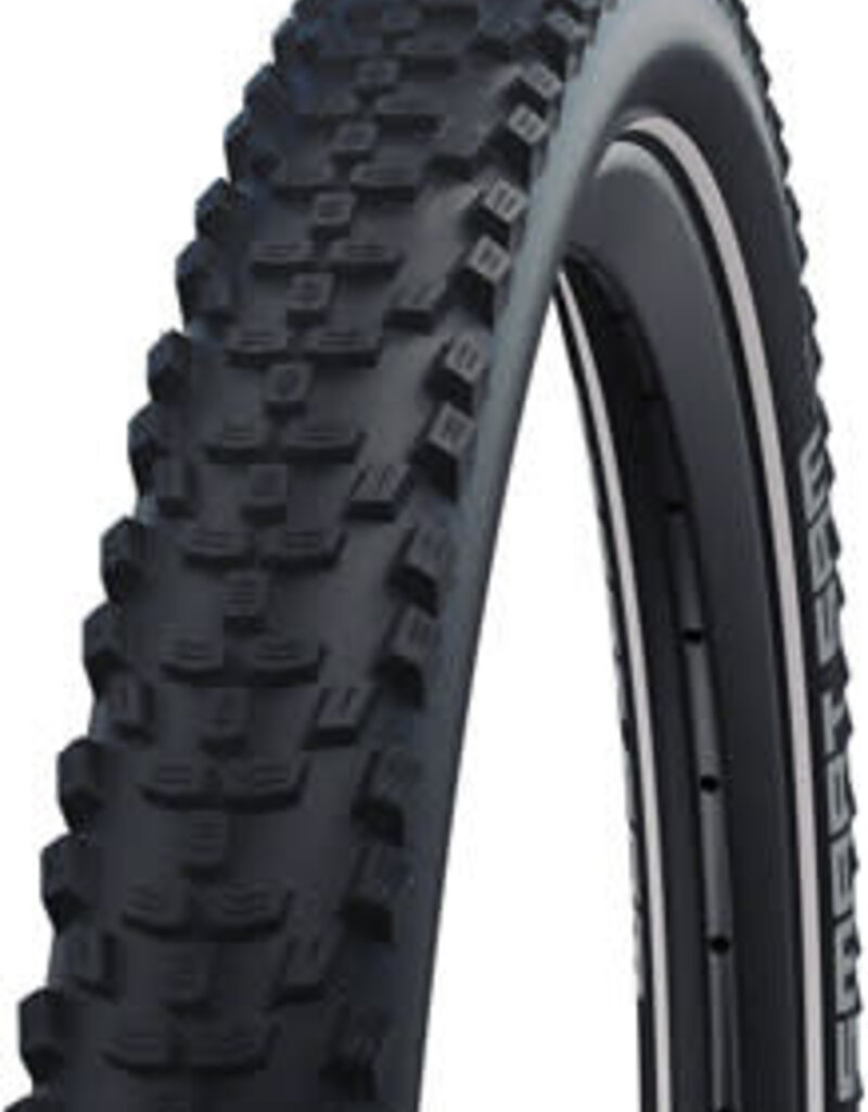 Schwalbe 26x2 Schwalbe Smart Sam Tire - Clincher, Wire, Black, Active Line, K-Guard, SBC
