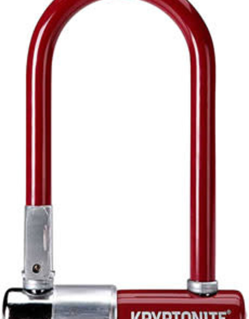 Kryptonite Kryptonite Krypto Series 2 Mini-7 U-Lock - 3.25 x 7", Keyed, Includes bracket