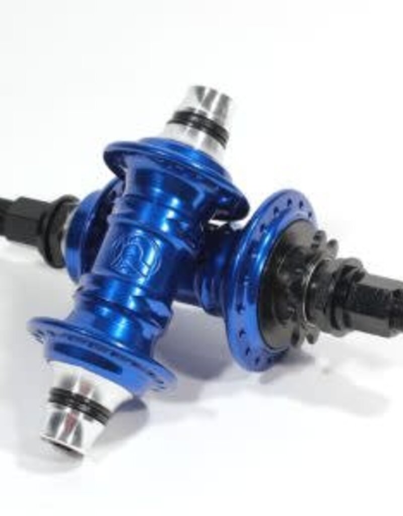 Profile Racing Profile Racing Mini BMX Hub Set, 36 Hole 14mm/3/8" Axles Chromoly Cassette