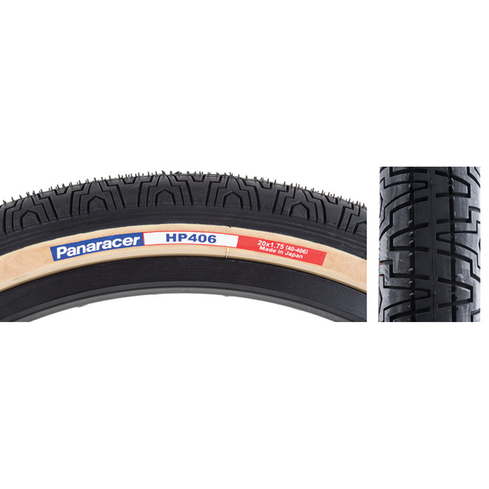 Panaracer 20x1.75 Panaracer Tire HP406 Wire Bead w/Skinwall