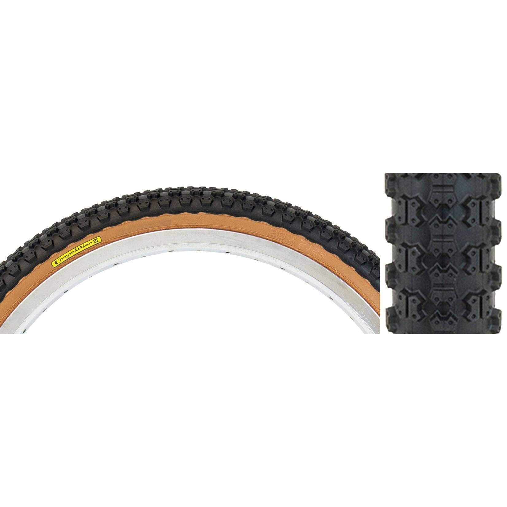 Tioga 20" Tioga Comp III Tire, Comp 3