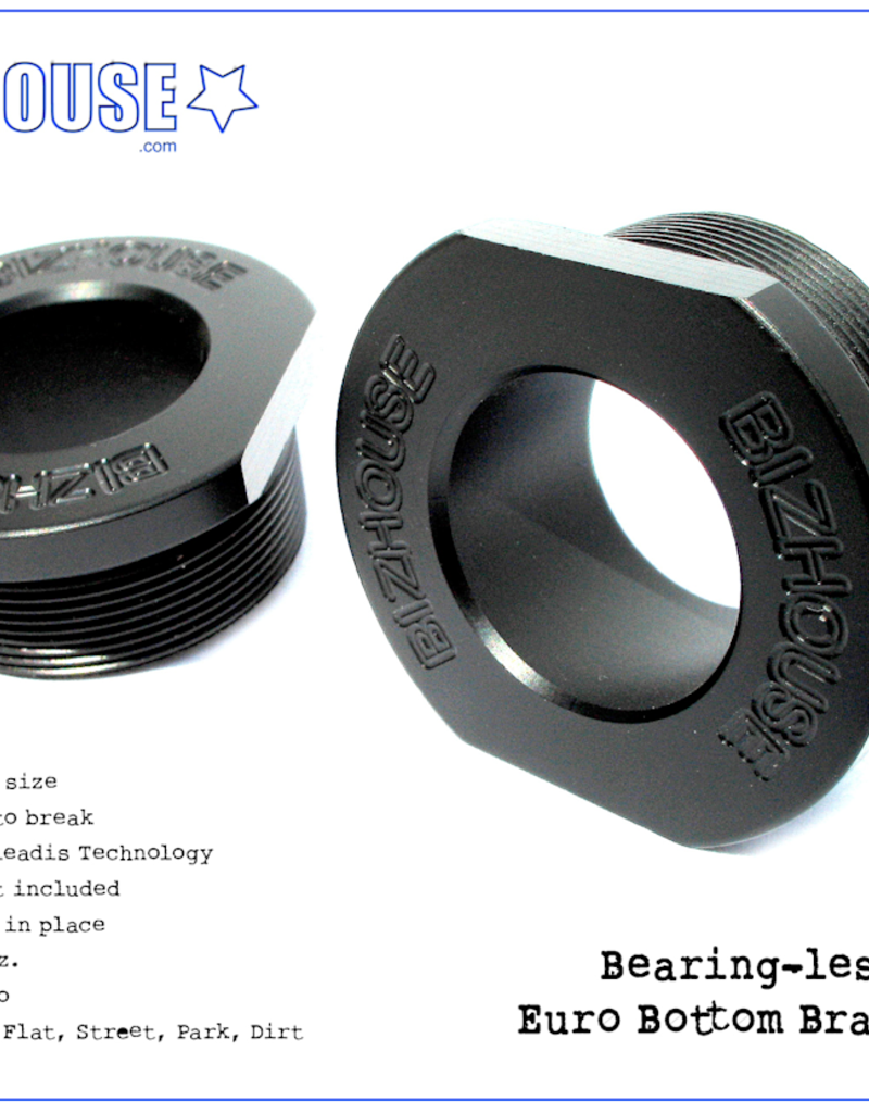 Bizhouse Bizhouse bearing-less bottom bracket (must use lock ring)