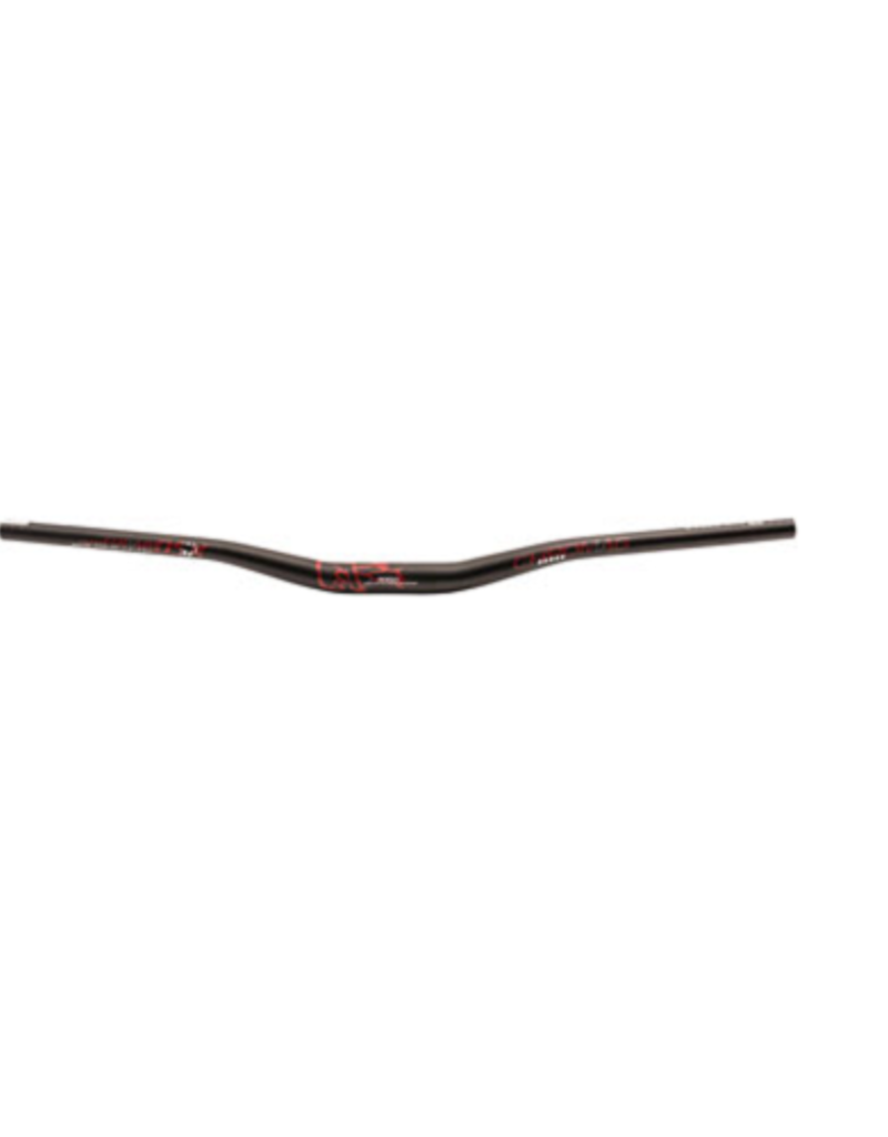 Chromag Fubar OSX Handlebar - Aluminum, 25mm Rise, 31.8mm, 800mm, Black/Red