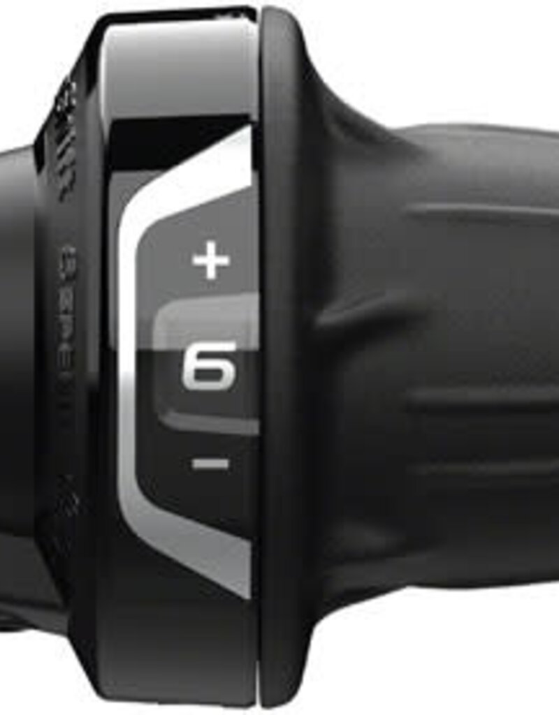 Shimano Revoshift SL-RV400-6R Twist Shifter - Right, 6-Speed, w/ Optical Gear Display