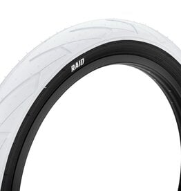 Mission 20x2.4 Mission Raid Tire, White w/ Black Wall