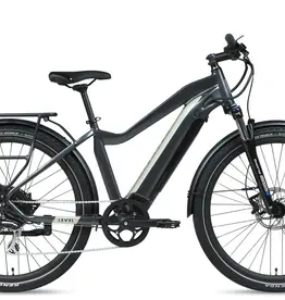 Aventon Recertified Level eBike, Small, Stone Grey