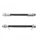 Motorbike Axle Set, Front and Rear, 3/8" for Mag Wheels 135x180mm, 100x155mm