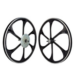 Motorbike Axle Set, Front and Rear, 3/8" for Mag Wheels 135x180mm, 100x155mm