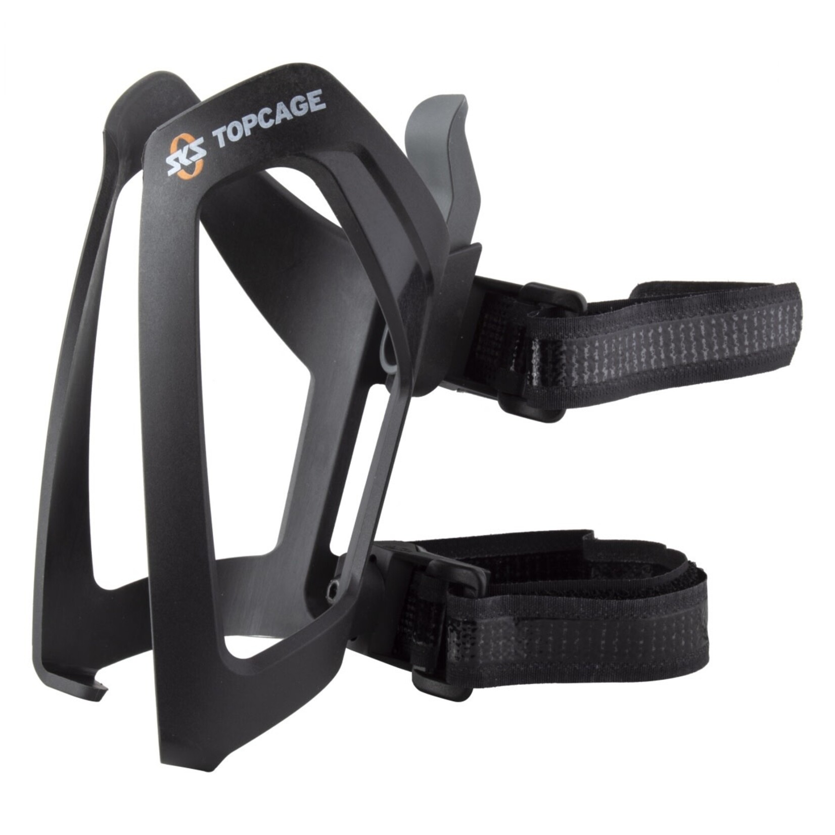 SKS Anywhere Mount Topcage Water Bottle Cage - Strap-On, Black