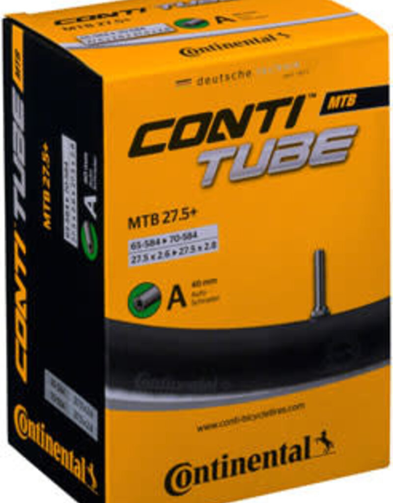 Continental 27.5x2.6-2.8 Continental Standard Tube, 40mm Schrader Valve