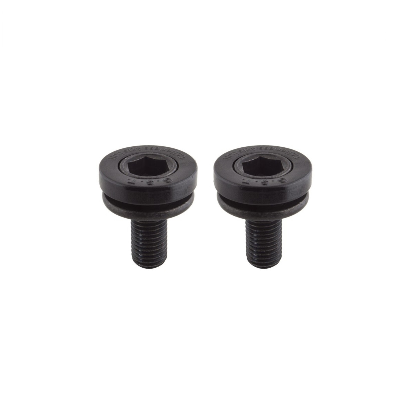 Crank Bolts, Rust-Shield, M8x16mm, Black, Pair