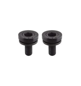 Crank Bolts, Rust-Shield, M8x16mm, Black, Pair