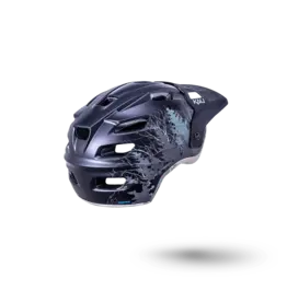 Kali Protectives Maya 3.0 Artist Series Helmet, Black Forrest Matte, L/XL