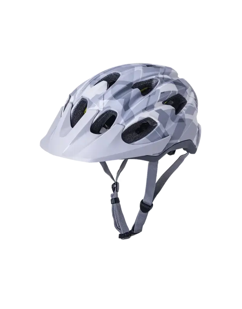 Kali Protectives Pace Helmet, Camo Matte Gray,  L/XL