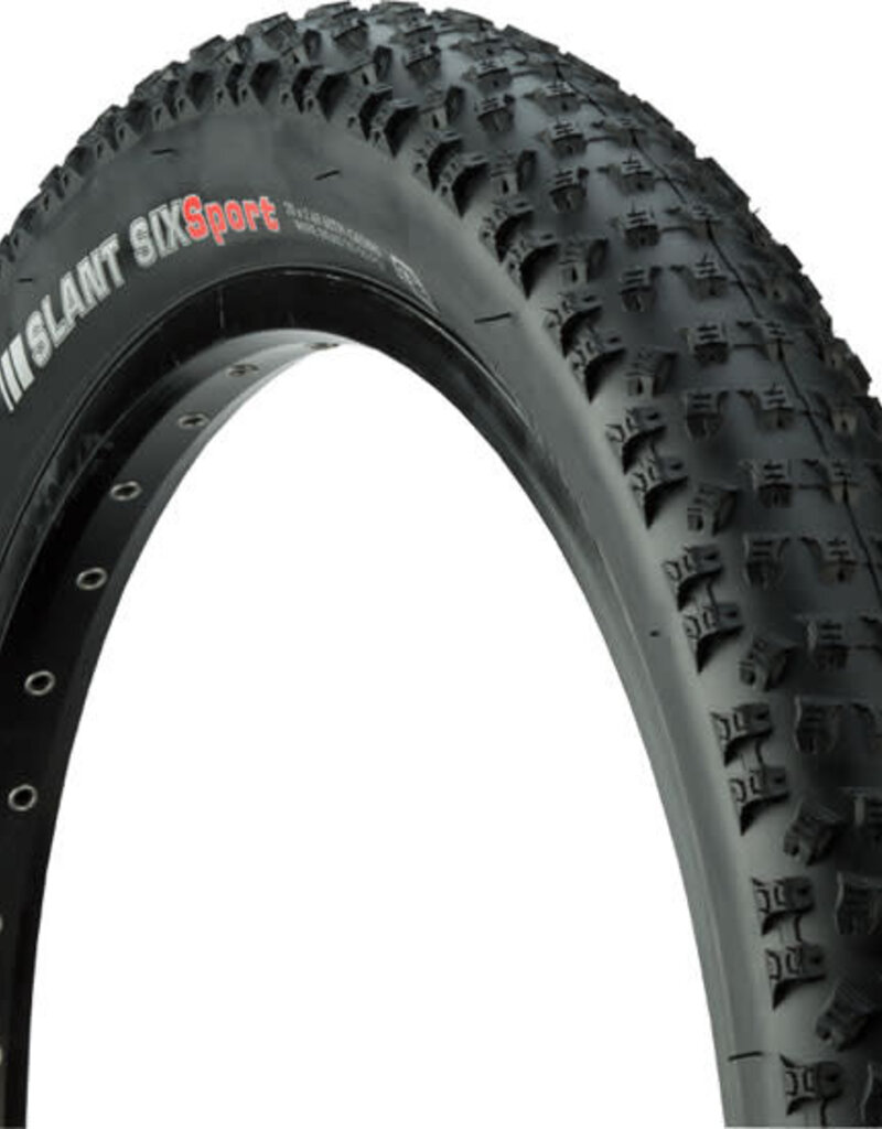 Kenda 20x2.6 Kenda Slant 6 Tire, Clincher, Wire, Black
