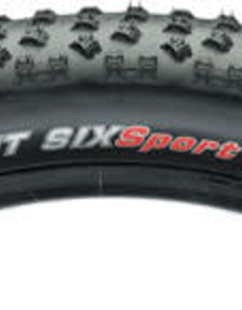 Kenda 20x2.6 Kenda Slant 6 Tire, Clincher, Wire, Black