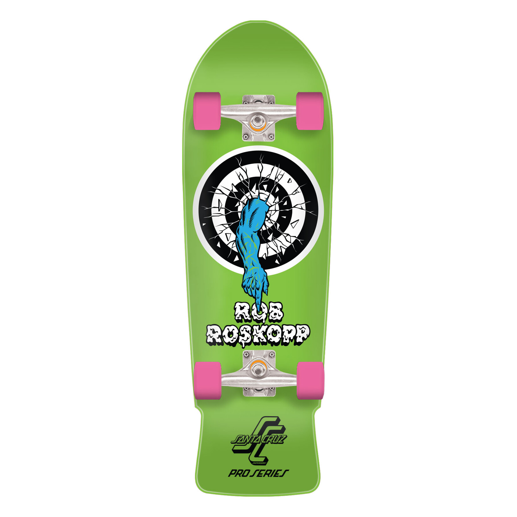 Santa Cruz Roskopp 1 Reissue, 10in Premium Skate Cruiser