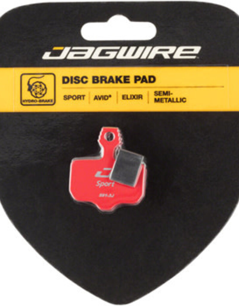 Jagwire Jagwire Mountain Sport Semi-Metallic Disc Brake Pads for Avid Elixir R, CR1, 3, 5, 7, 9, X0, XX