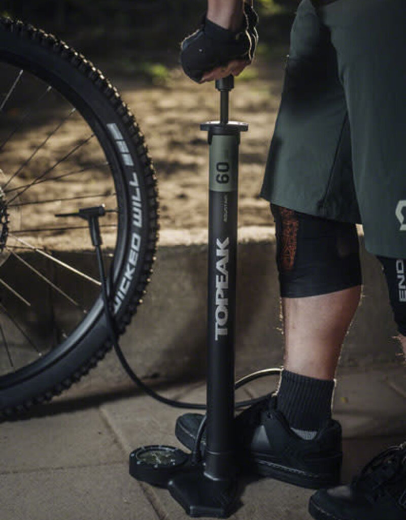 Topeak Topeak JoeBlow Mountain EX Floor Pump, 60psi