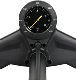 Topeak Joeblow Urban Ex Floor Pump, Steel Barrel, Plastic Base, 120psi 8bar, 3.5" Base Mount Gauge, Smarthead, Black/Sand